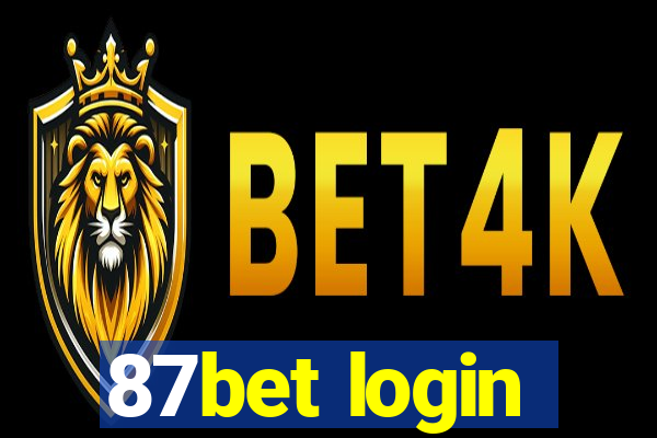 87bet login